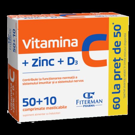 Vitamina C, Zinc si D3