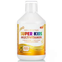 Multivitamine lichide pentru copii de peste 3 ani, Super Kids, 500ml, Swedish Nutra