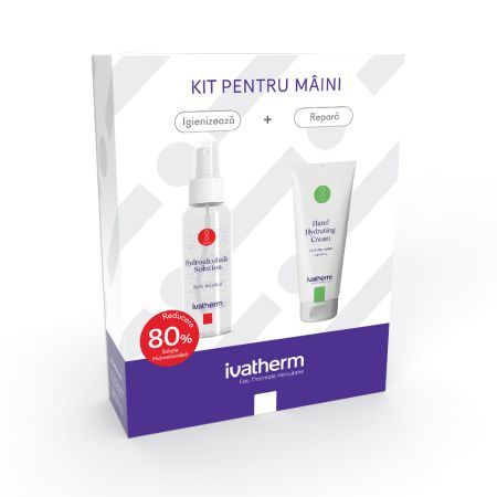 Kit pentru maini, 80% reducere pentru Soluti Hidroalcoolica