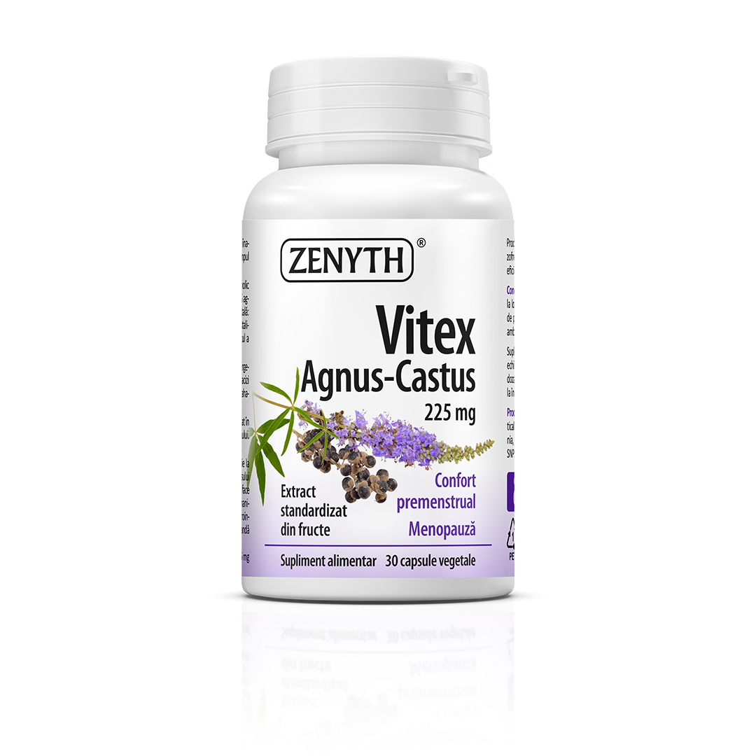 Vitex Agnus-Castus, 30 capsule vegetale, Zenyth