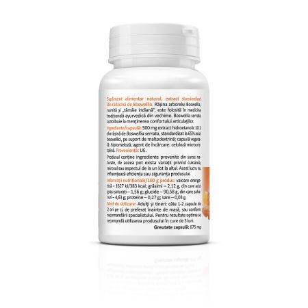 Boswellia, 30 capsule vegetale, Zenyth 761615