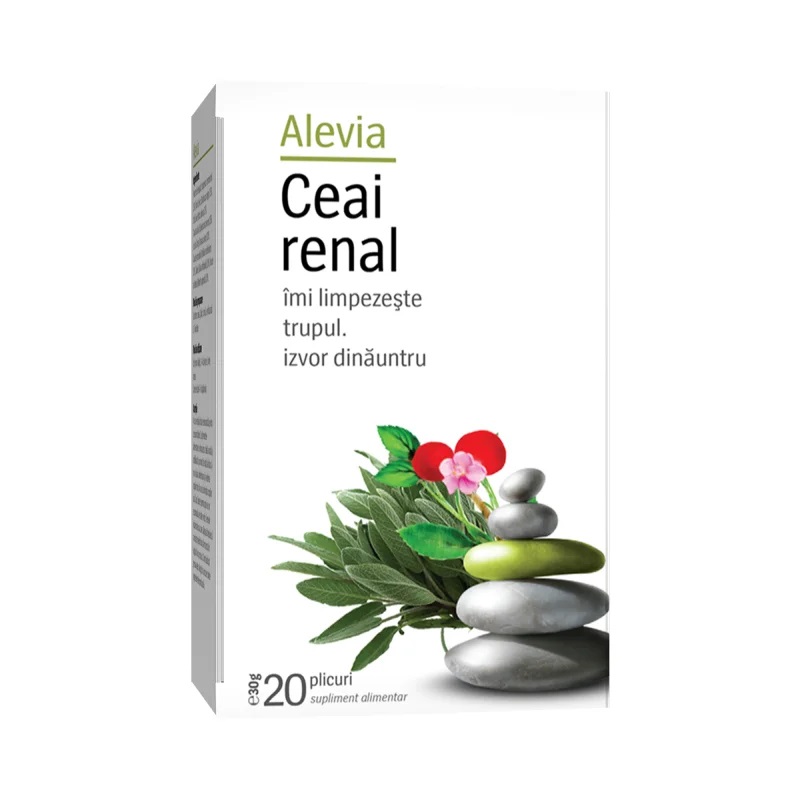 Ceai renal, 20 plicuri, Alevia