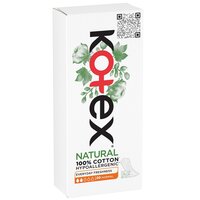 Absorbante zilnice, Natural, 20 bucati, Kotex