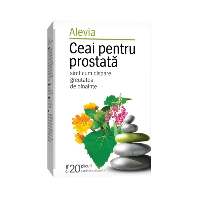 Ceai pentru prostata, 20 plicuri, Alevia