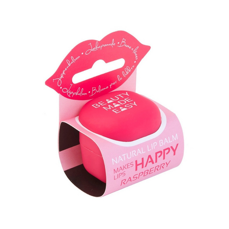 Balsam de buze natural cu zmeura, 6.8g, Beauty Made Easy