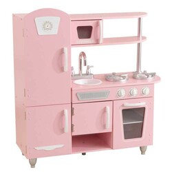 Bucatarie de joaca din lemn,Vintage Roze, +3 ani, KidKraft