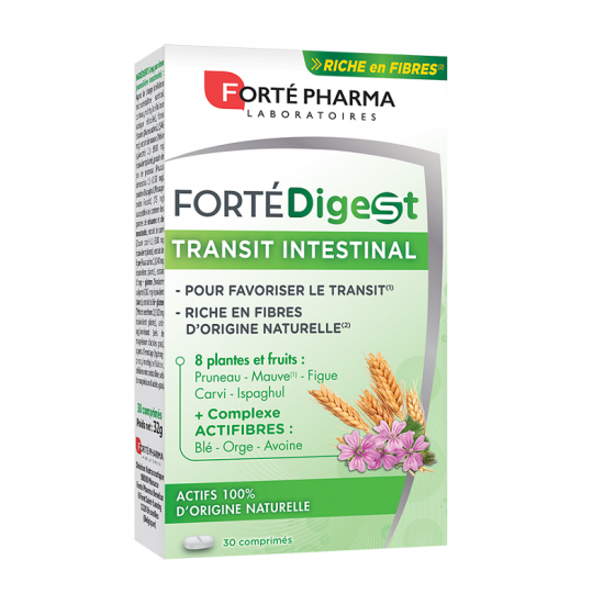 Forte Digest, tranzit intestinal, 30 comprimate, Forte Pharma