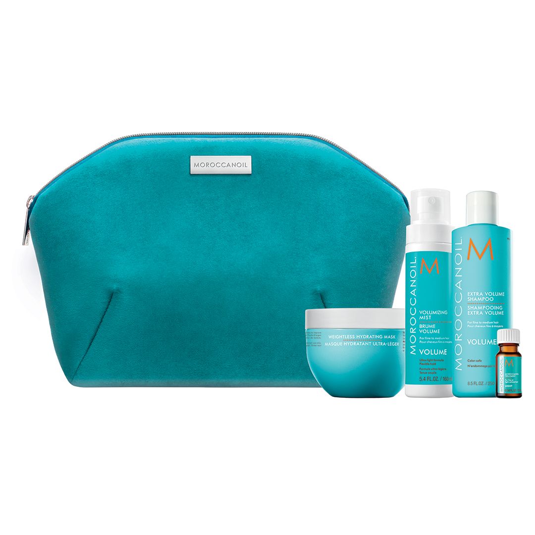 Pachet ingrijire pentru par, Volume, Xmas, Moroccanoil