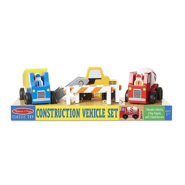 Set de joaca vehicule la santier, +2 ani, Melissa& Doug