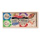 Puzzle din lemn, alfabetul in limba engleza, +4 ani, Melissa& Doug 482288