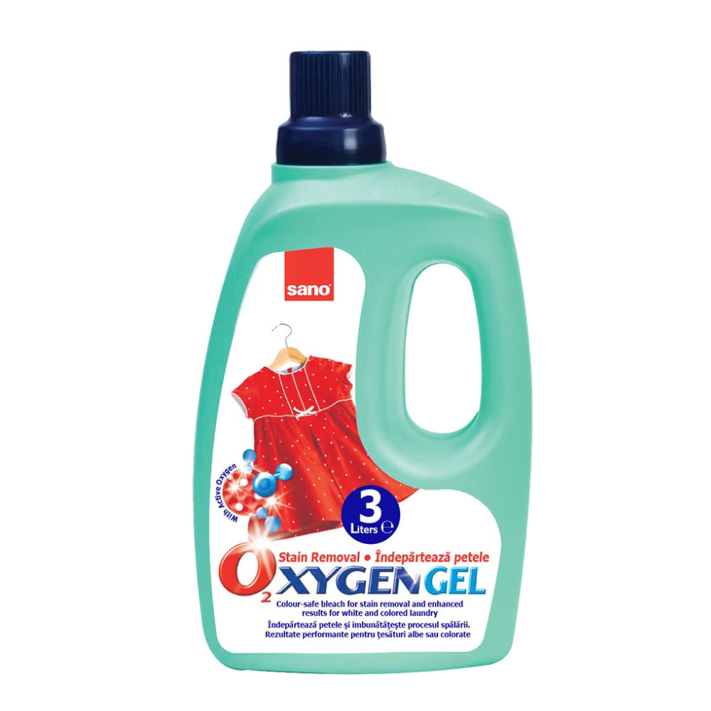 Gel pentru pete si dezinfectare Oxygen Gel, 3L, Sano