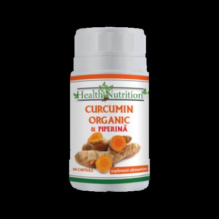 Curcumin Organic si Piperina