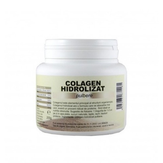 Colagen hidrolizat pulbere Bio, 200 g, Managis