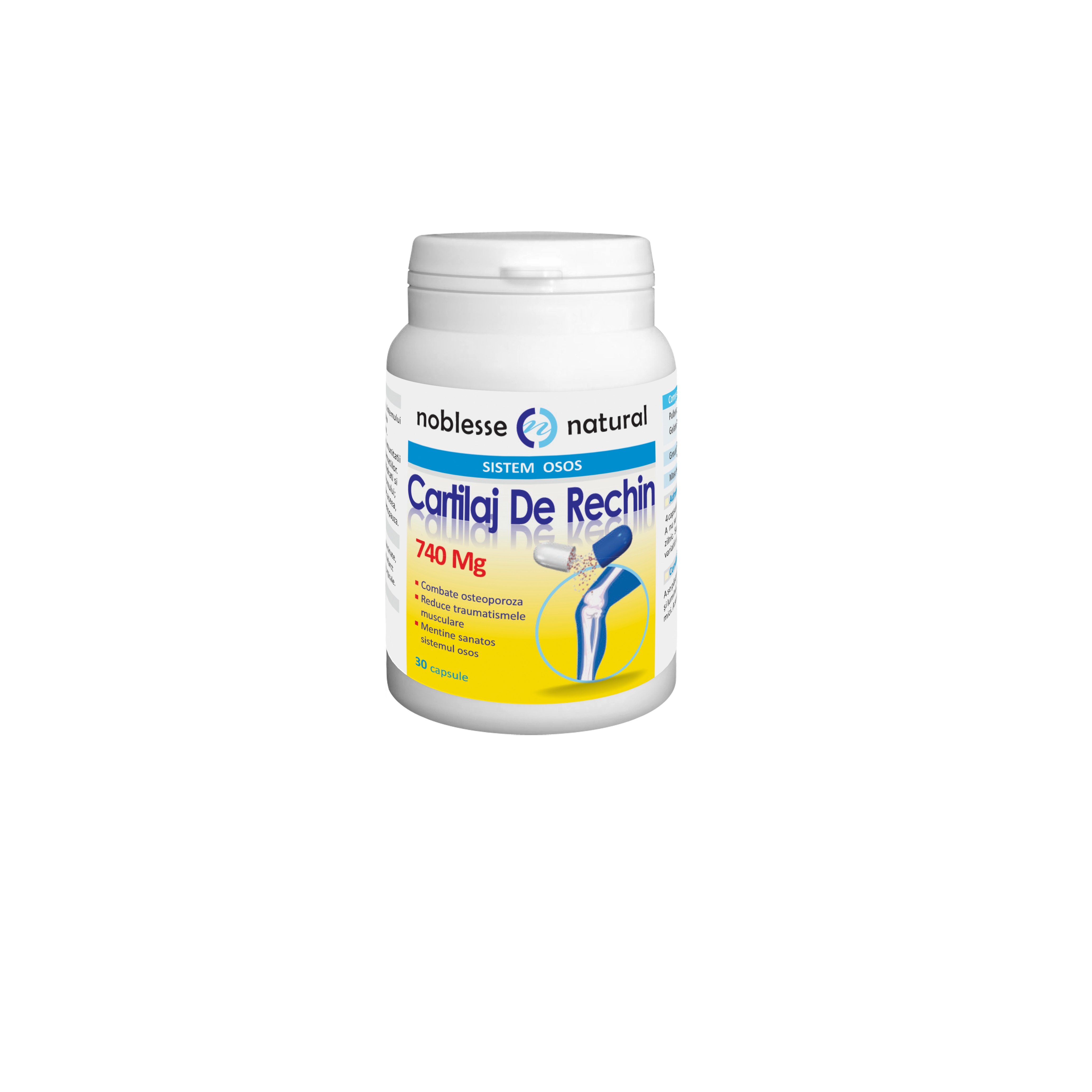 Cartilaj de rechin, 30 capsule, Noblesse