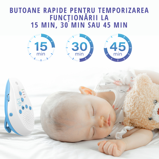 Emitator sunete albe 4 in 1, EasyCare 482524