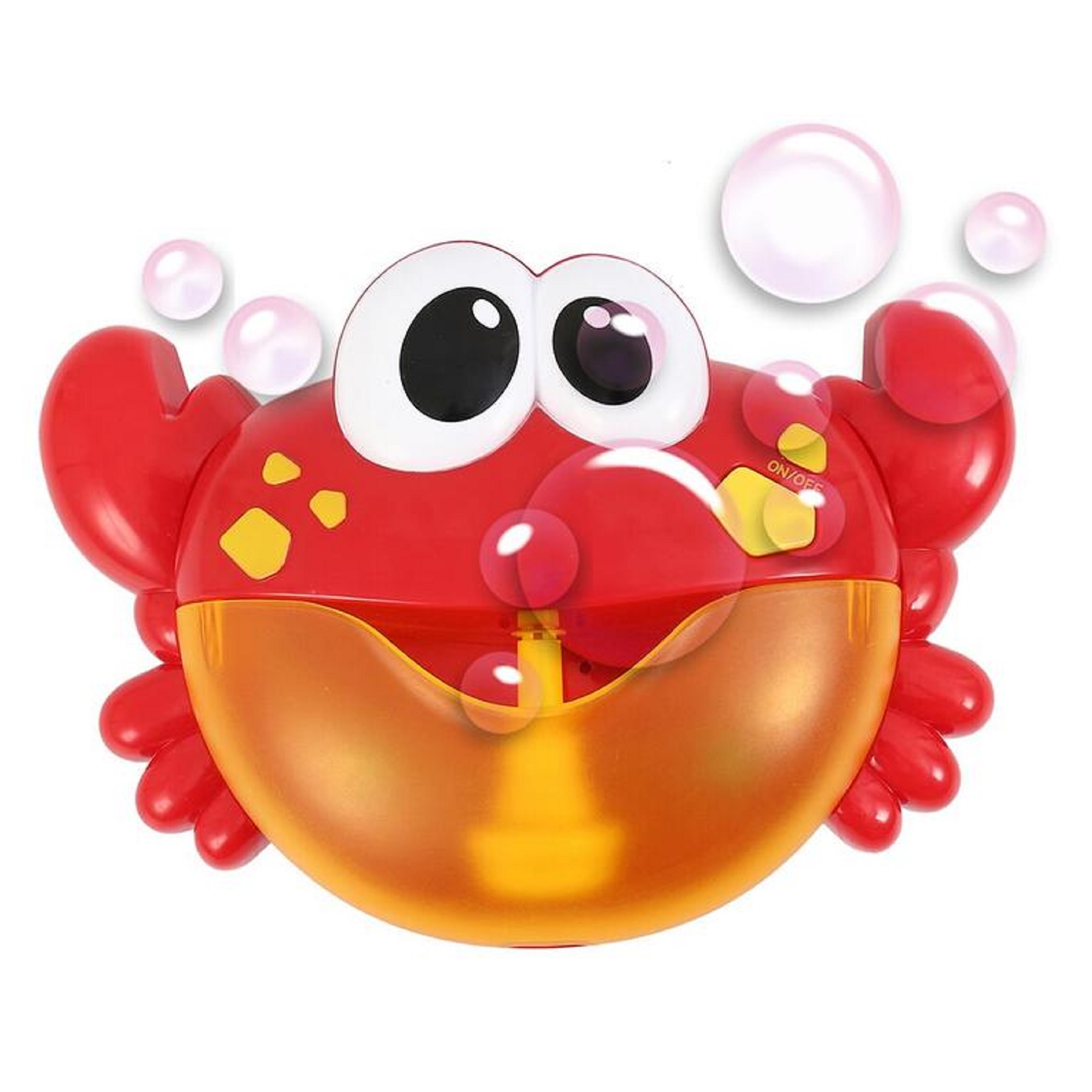 Jucarie muzicala de facut baloane din sapun Bubble Crab, +3 ani, EasyCare Baby