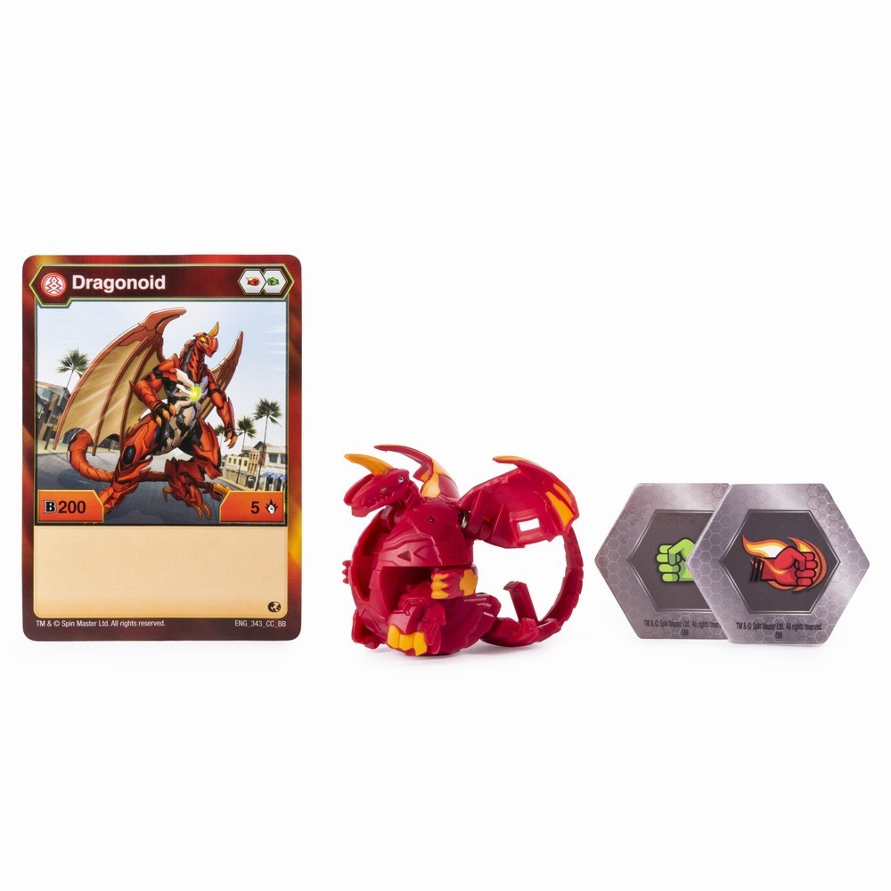 Bila Basic cu card, Dragonoid, +6 ani, Bakugan