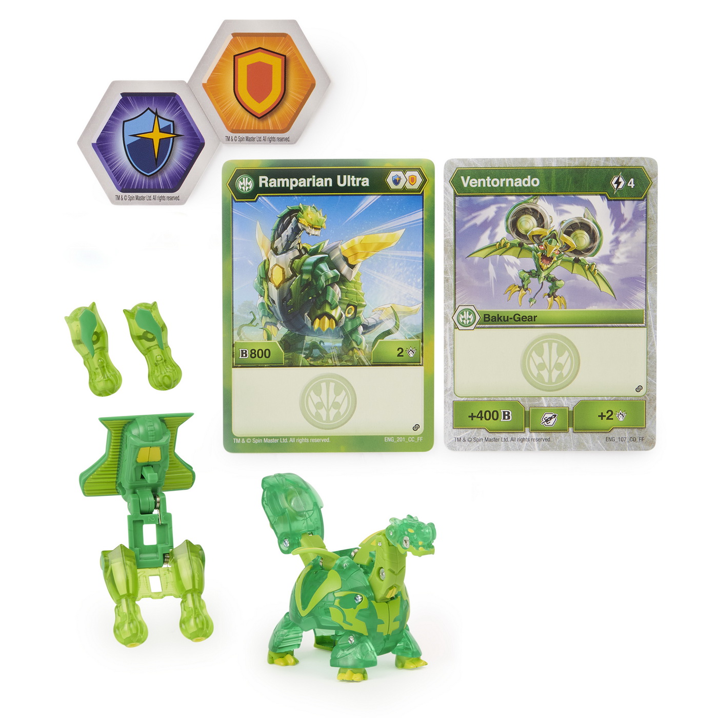 Bila Ultra Ramparian + Baku- Gear, +6 ani, Bakugan