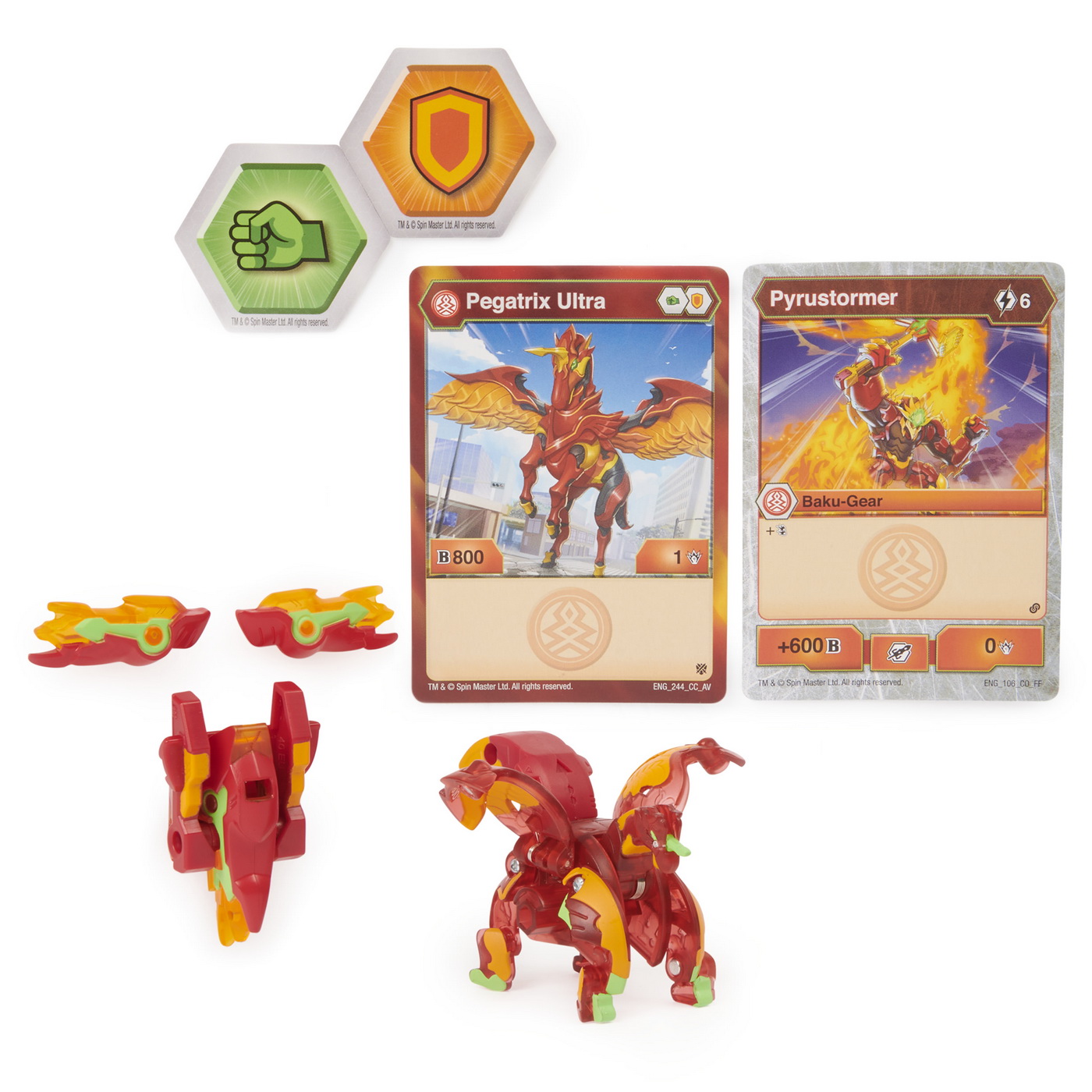 Bila Ultra Pegatrix + Baku- Gear, +6 ani, Bakugan