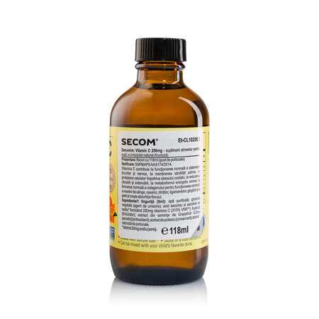 Vitamina C lichida pentru copii, 250 mg, 118 ml, Childlife Essentials 776361