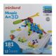 Joc de constructii Mozaic Art 3D, +3 ani, 181 piese, Miniland 482858