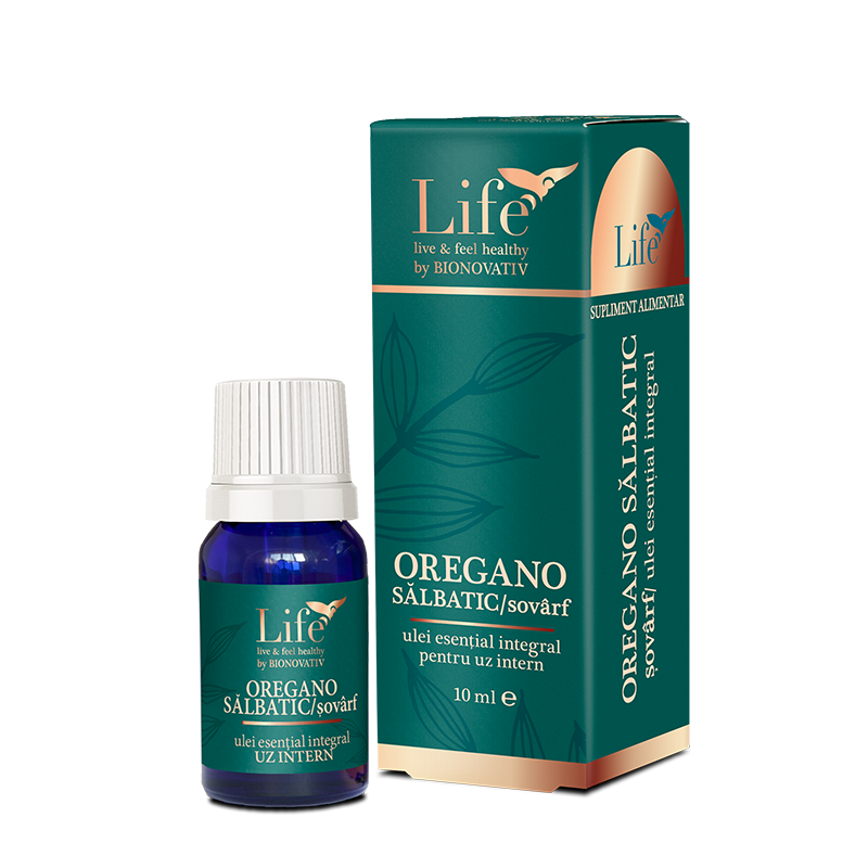 Ulei esential integral de Oregano Salbatic Life, 10 ml, Bionovativ