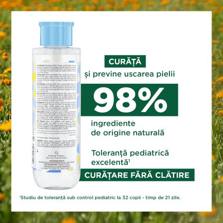 Apa de curatare pentru copii, 500 ml, Klorane Bebe 515434