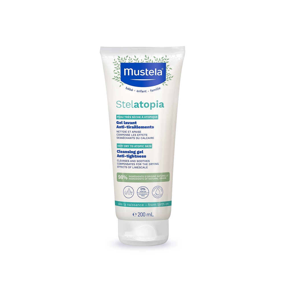 Gel de curatare pentru piele cu tendinta atopica Stelatopia, 200ml, Mustela