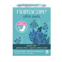 Absorbante Organice Ultra Pads, Super Plus, 12 bucati, Natracare