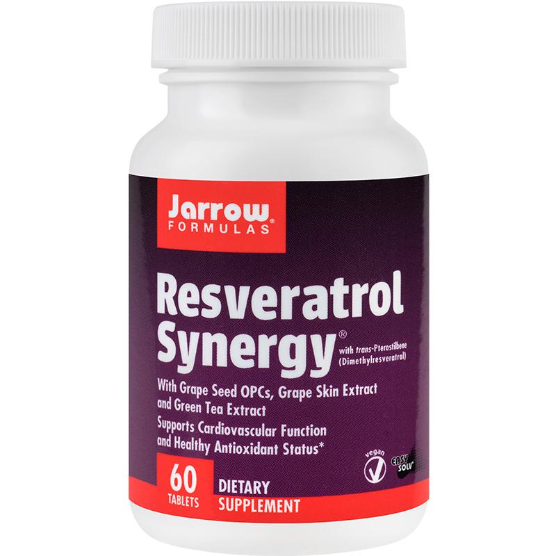 Resveratrol Synergy, 60 tablete, Jarrow Formulas