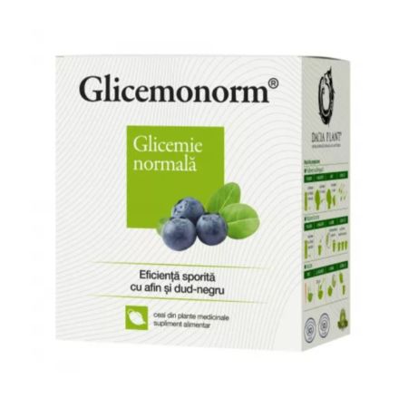 Ceai Glicemonorm, 50 g, Dacia Plant