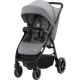 Carucior sport pentru copii B-Agile 4R, Elephant Grey Black, Britax 504792