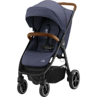 Carucior sport pentru copii B-Agile 4R, Navy Ink Brown, Britax