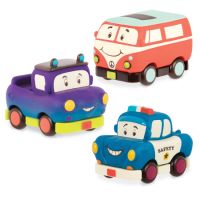Set 3 mini vehicule, +1 an, Btoys