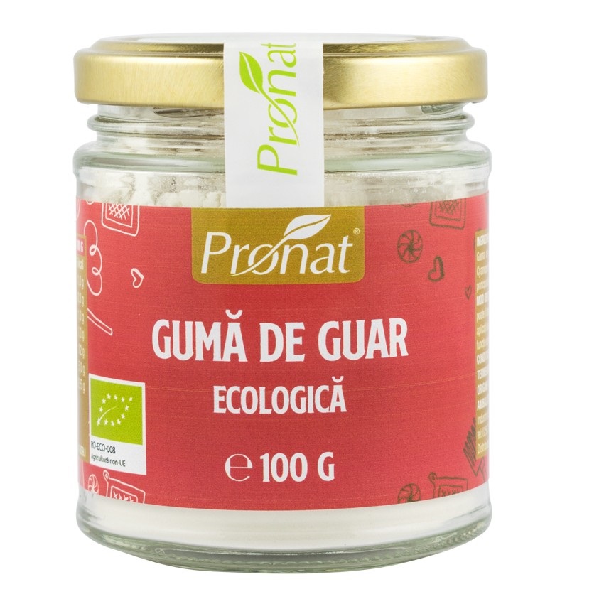 Guma de Guar ecologica, 100 g, Pronat