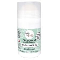 Deodorant Roll-on cu Menta Verde Bio, 50 ml, Born to Bio