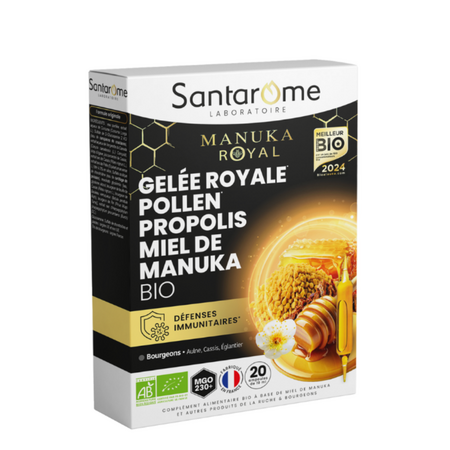 Manuka Royal  Bio, 20 fiole x 10 ml, Santarome