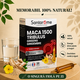 Maca 1500 Tribulus, 20 fiole x 10 ml, Santarome 806232