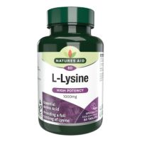 L-Lysine 1000 mg, 60 tablete, Natures Aid