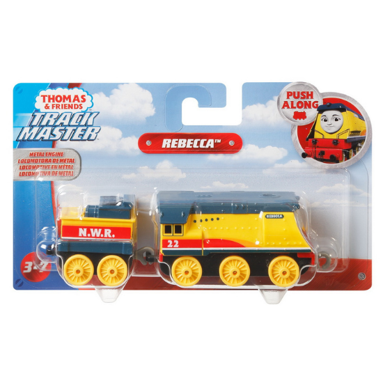 Locomotiva cu vagon push along Rebecca, +3 ani, Thomas & Friends