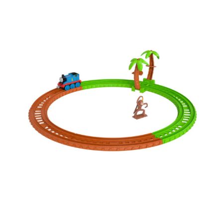 Set de joaca sina si locomotiva, Aventuri cu maimutica, +3 ani, Thomas & Friends 483509