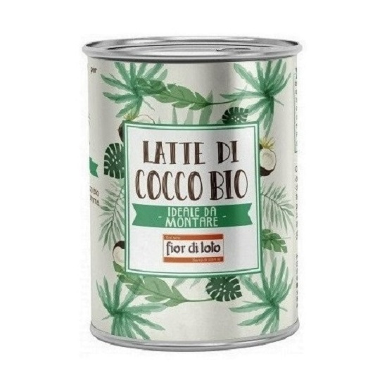 Crema vegetala din nuca de cocos Bio, 400 ml, Fior Di Loto