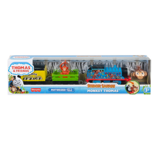 Locomotiva motorizata Safari Monkey,+ 3ani, Thomas & Friends