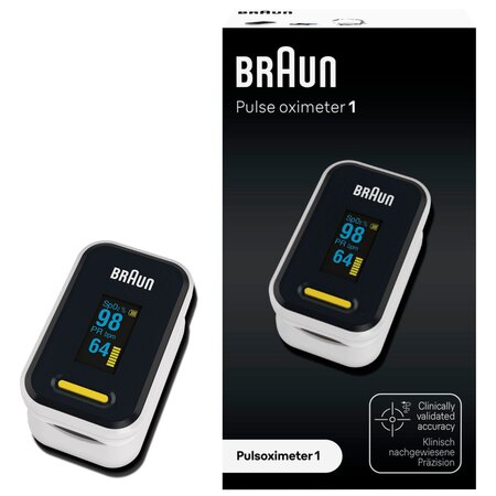 Pulsoximetru 1 pentru deget, YK81CEU, Braun 683902