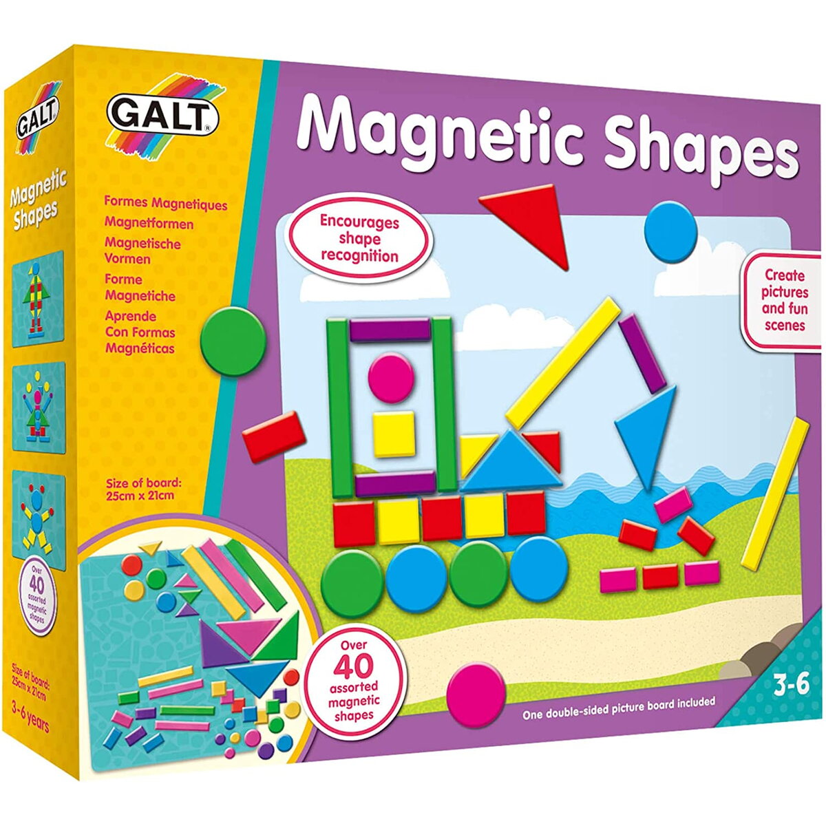 Set forme magnetice, +3 ani, Galt