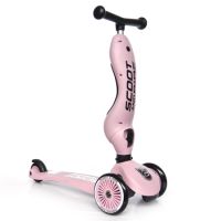 Trotineta 2 in 1 transformabila pentru copii Highwaykick 1, Kiwi, 1-5 ani, Scoot and Ride