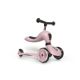 Trotineta pentru copii transformabila 2 in 1 Highwaykik 1, Rose, Scoot & Ride 483673