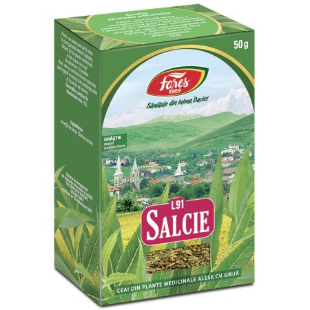 Ceai de scoarta de salcie, 50 g, Fares