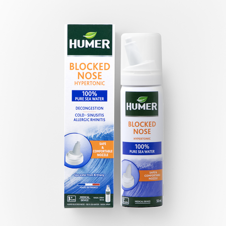 Spray nazal decongestionant, 50 ml, Humer