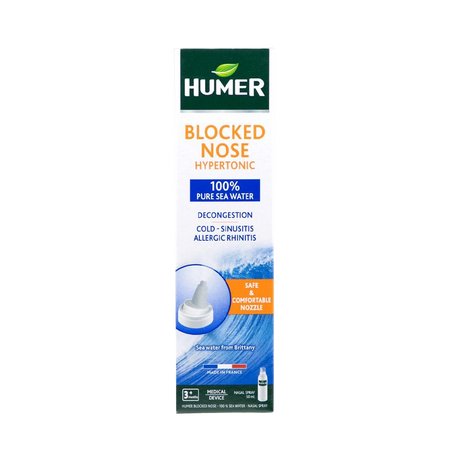 Spray nazal decongestionant, +3 luni, 50 ml, Humer 707541